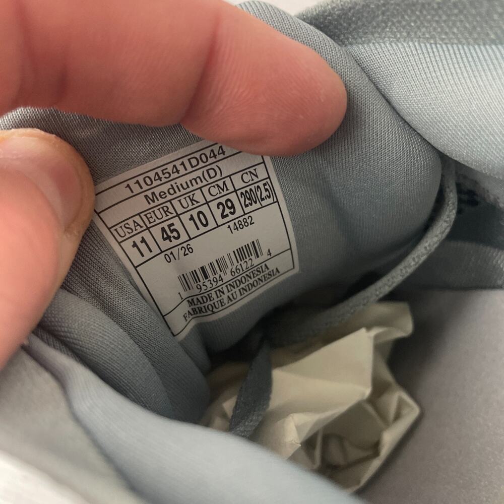 Brooks Adrenaline GTS 25 Mens Sz 11D Running Shoes Primer Grey Ebony Jasmin Yell - Picture 9 of 11